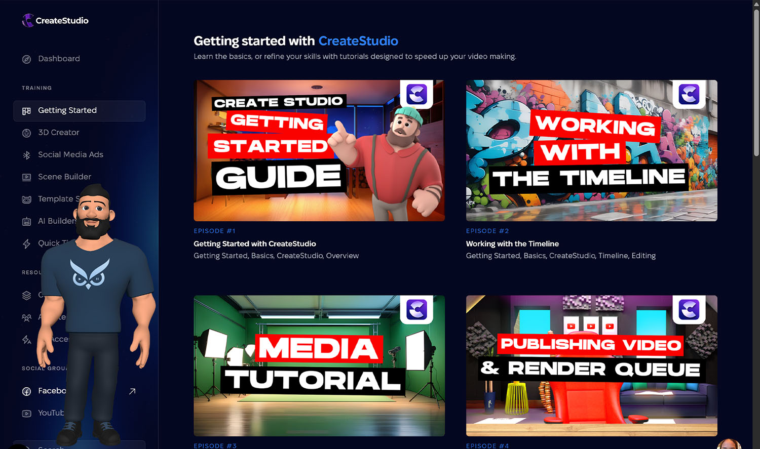VideoMaken Tutorials CreateStudio