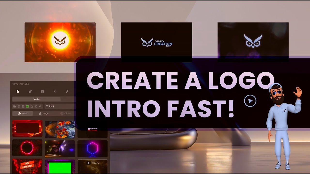 Create Logo Intros with Stock Videos