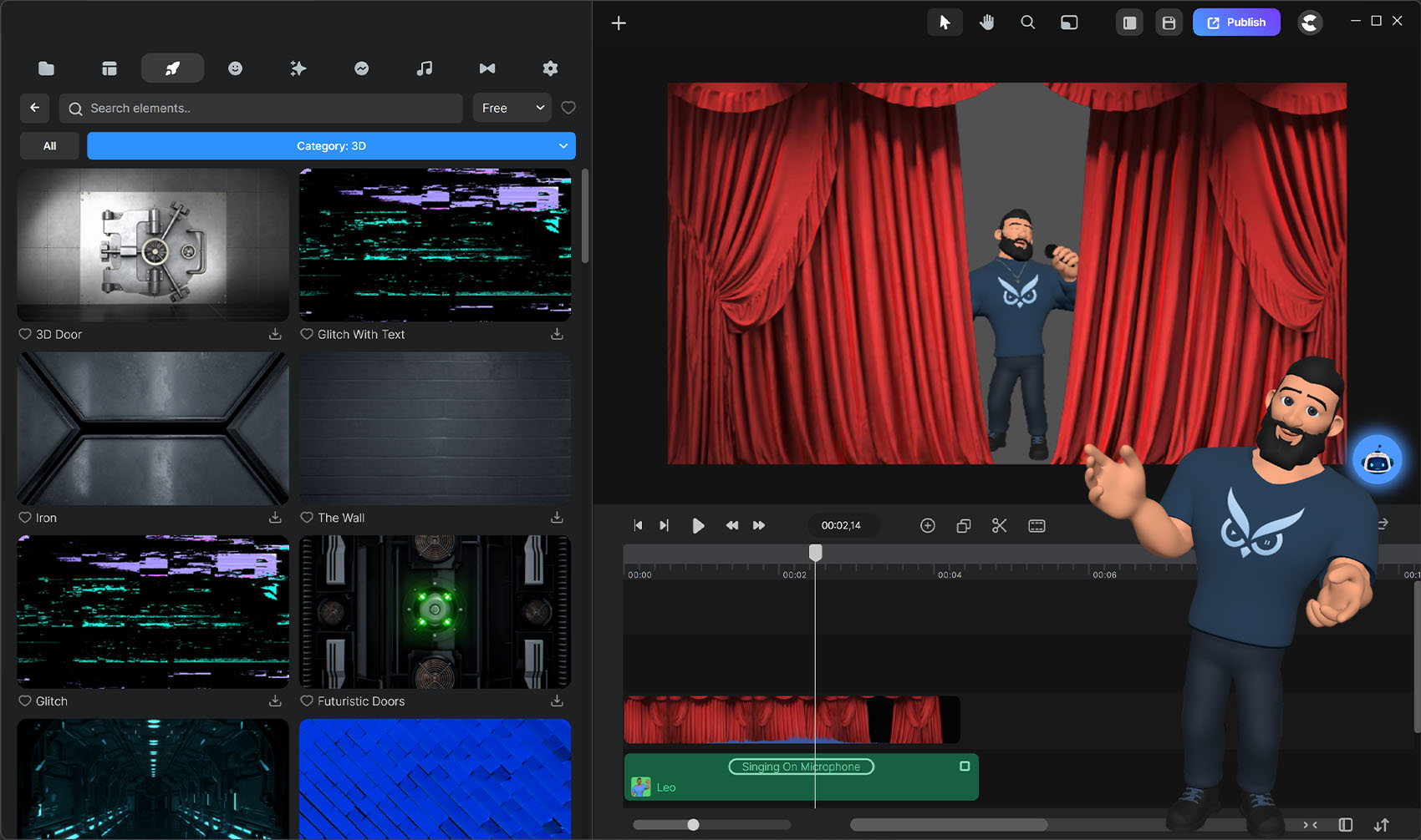 Videomaker 3D Transitions