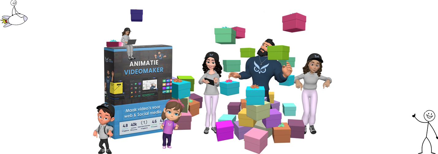 Videomaker Animatie Video maken Deal